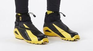 Vintage Salomon Race Classic SNS Nordic Cross-Country Ski Boots - Men's 10-10.5